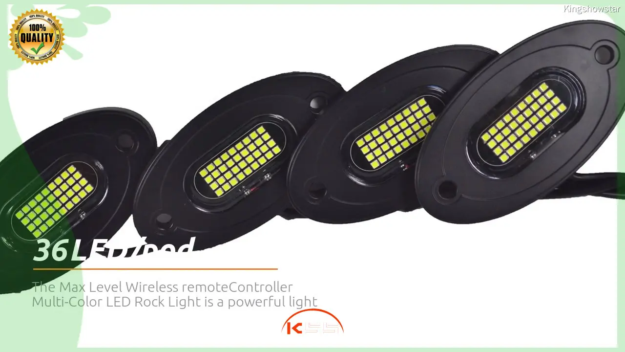 Kingshowstar Professional RGBW Rock Lights 1