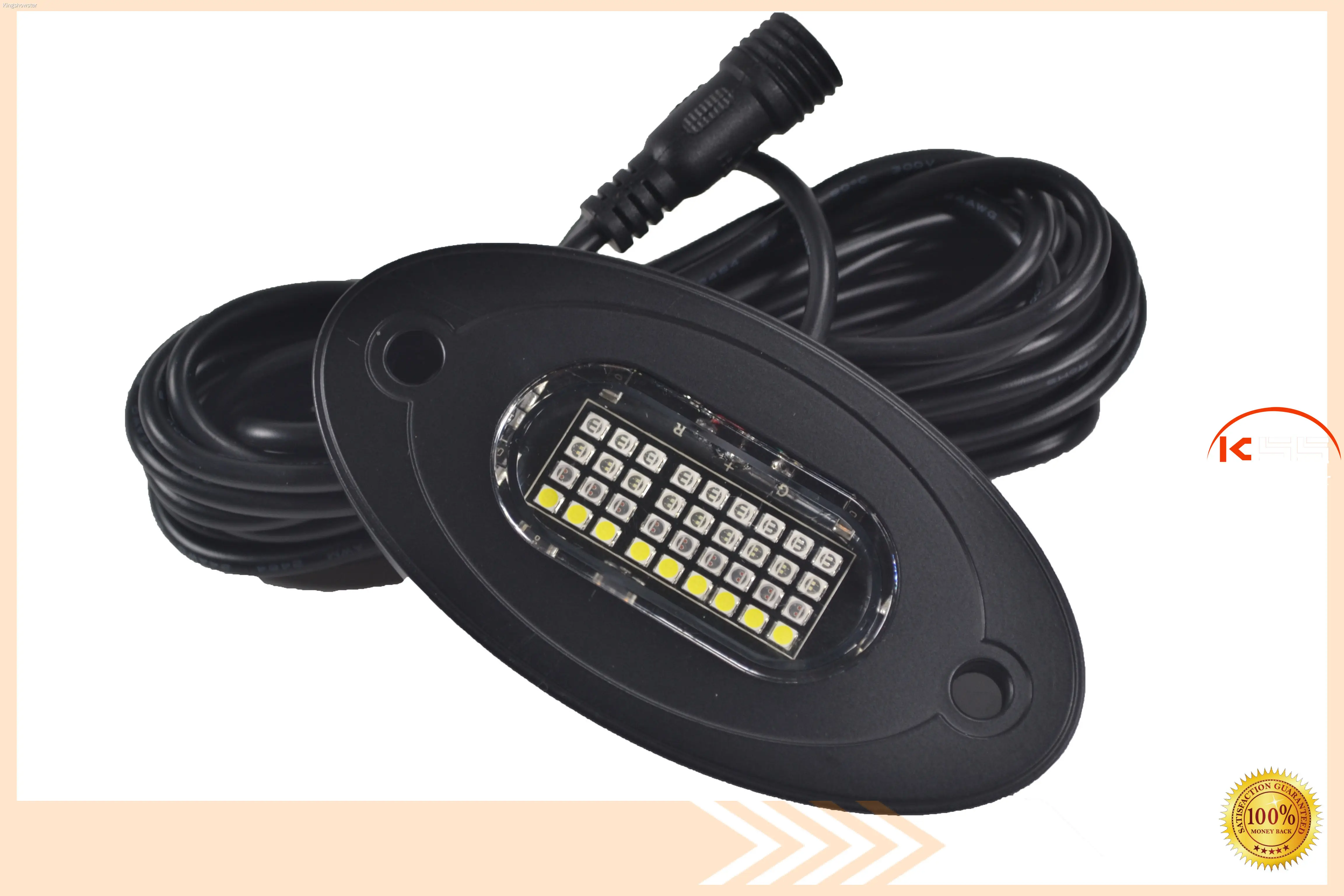 **Max Bright 36W Waterproof LED Rock Light with Bluetooth Control** 1