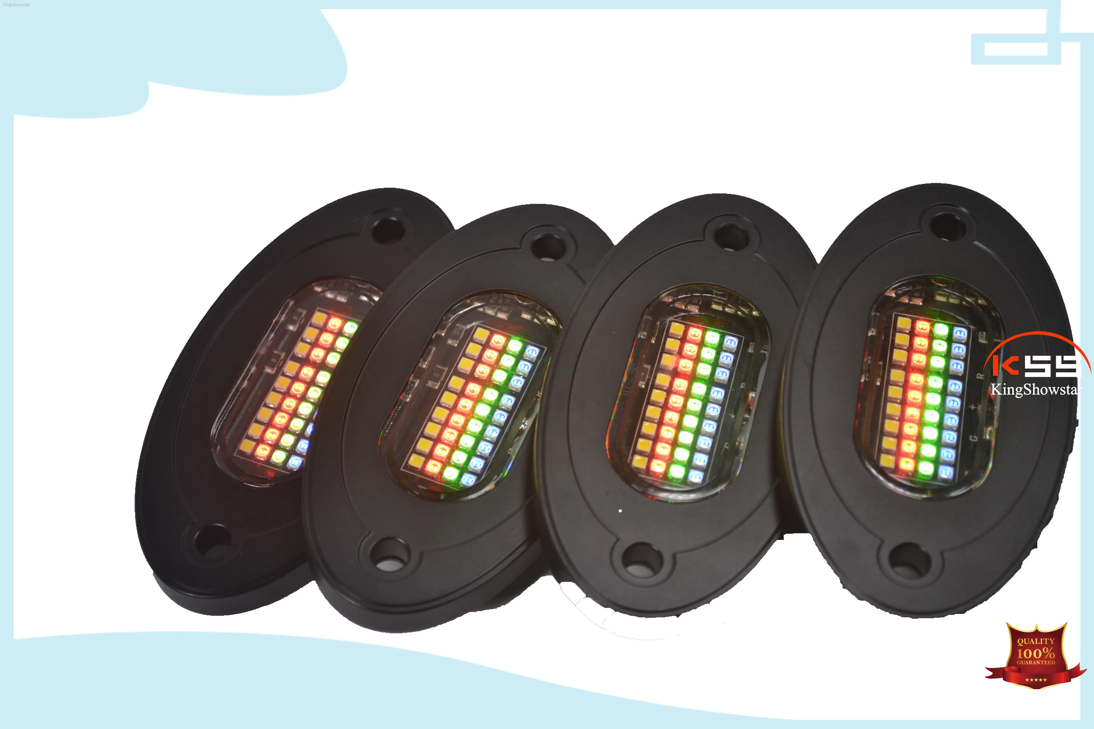 Kingshowstar Max Level 36LED Multi-Color Waterproof Rock Light 1