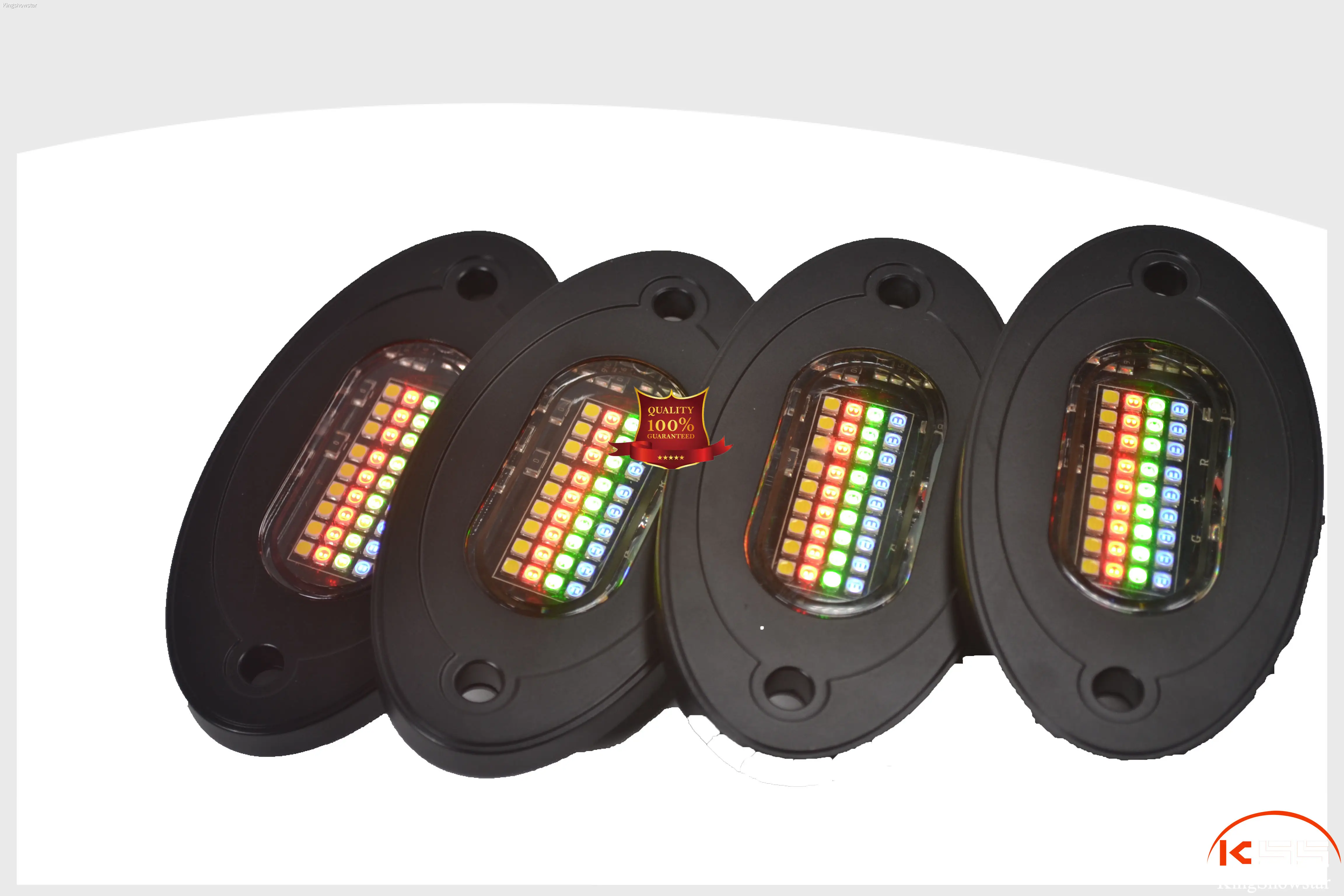 Kingshowstar Brightest 36LED Waterproof Multi-Color Rock Lights 1