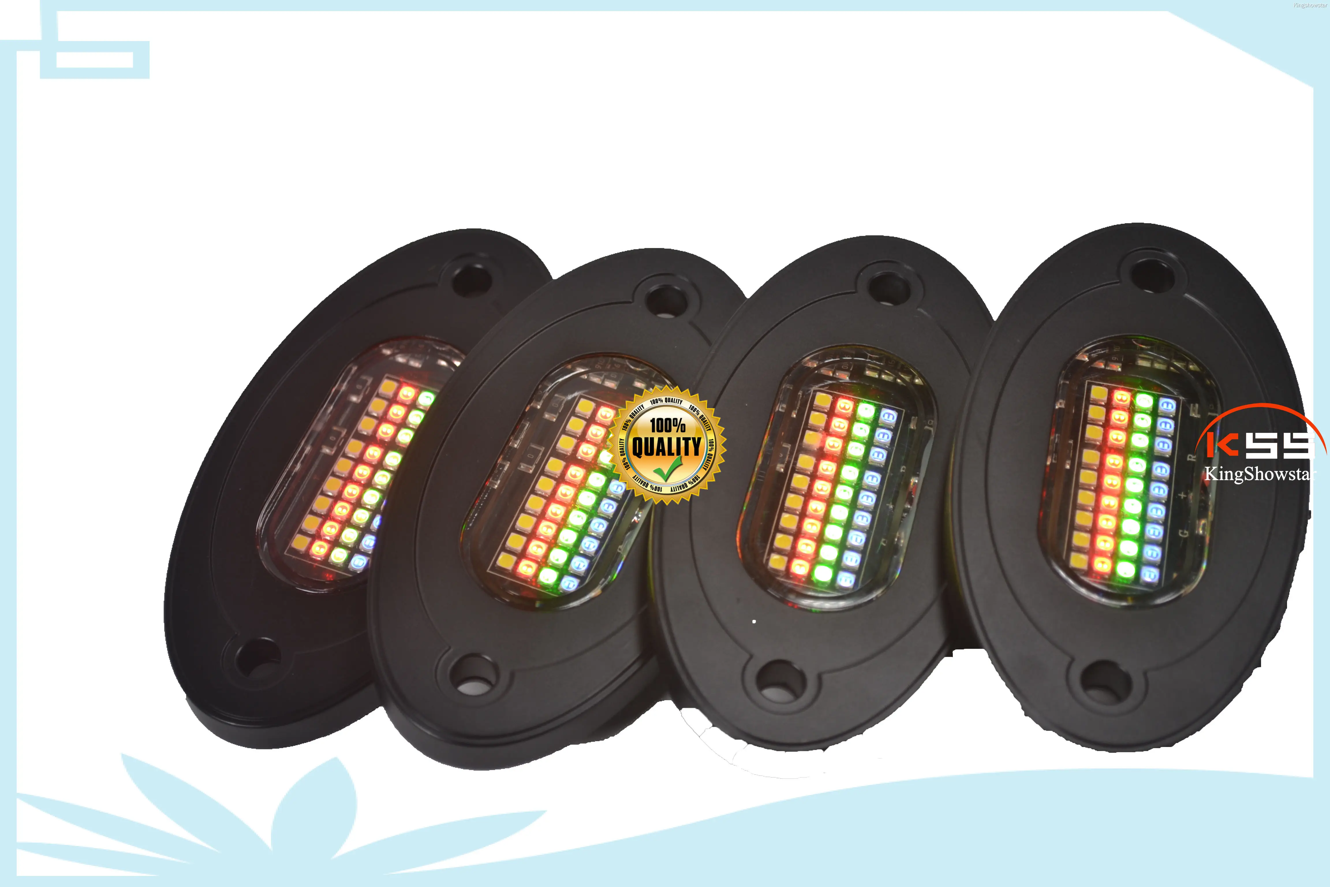 Kingshowstar RGBW Rock Lights - The Brightest & Best! 1