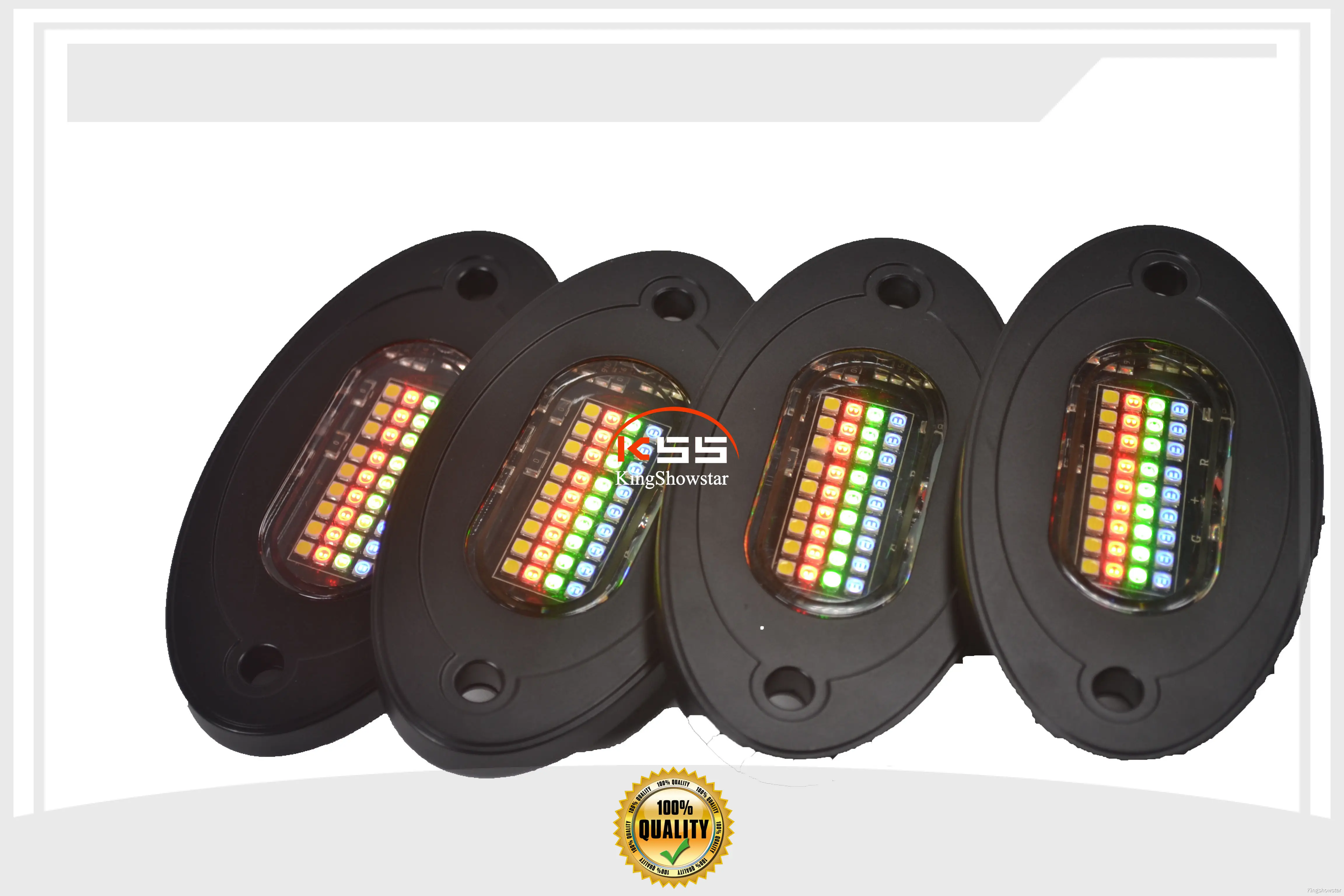 Kingshowstar Max Bright 36LED Multi-Color Rock Lights for UTV 1