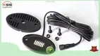 24W RGBW LED Rock Lights with Bluetooth Control for ATV SUV, Waterproof & Multifunction, White Color. 1