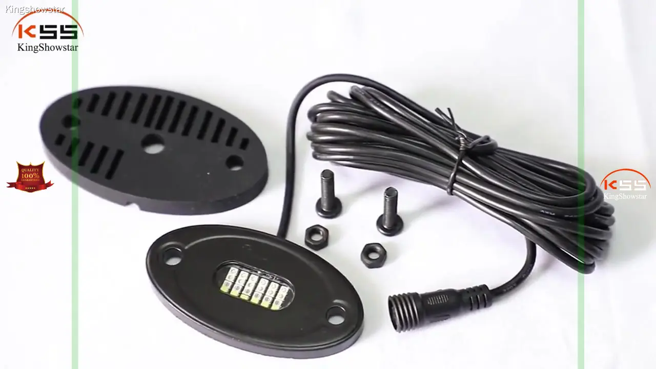24W RGBW LED Rock Lights with App/RF Bluetooth Control - Best LED Rock Lights 1