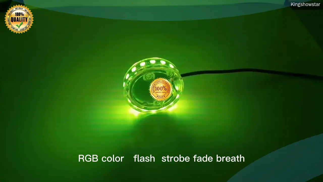 Customizable LED Motorcycle Wheel Light Kit from Kingshowstar 1