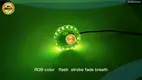 Customizable LED Motorcycle Wheel Light Kit from Kingshowstar 1