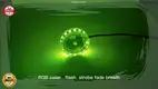 Customizable 2.5 RGB Motorcycle LED Wheel Light Pod 1