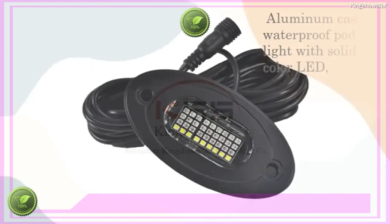 RGBW Rock Lights with 288LEDs Music Mode/29 Color Changing/APP Control - Auto Lighting System 1