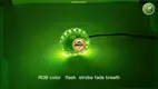 Customizable 2.5 RGB LED Motorcycle Wheel Light Pod Kit 1