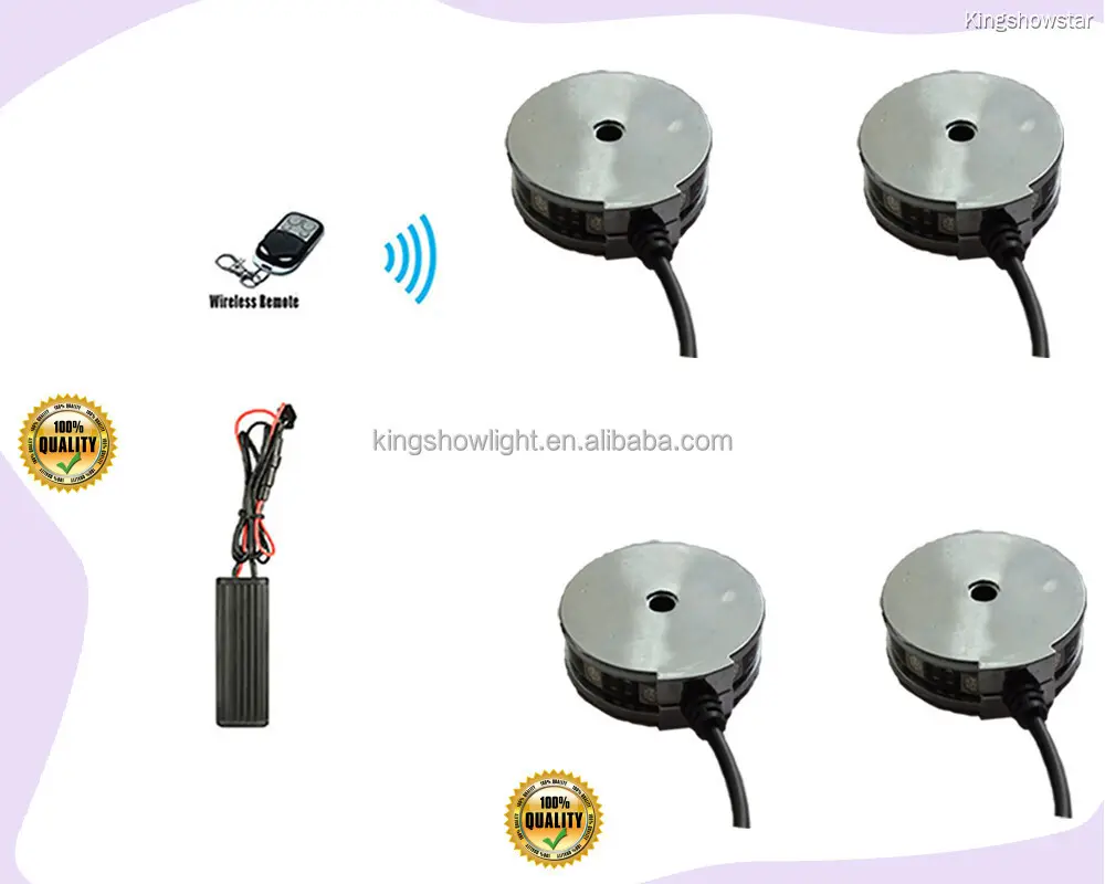 Motorbike Wheel Lights - High Quality RGB LED Kit 1