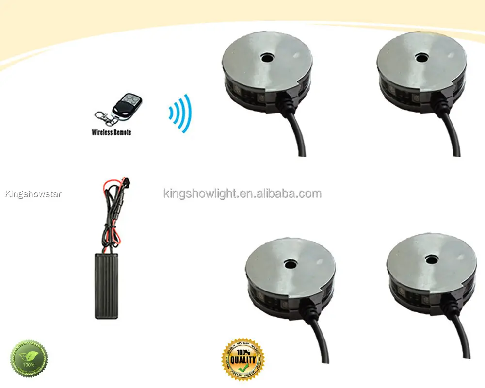 Motorcycle Rim Lights - RGB LED Wheel Lighting Kit 1