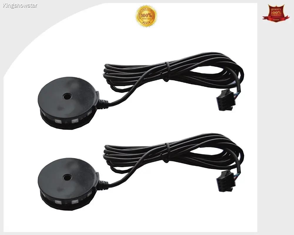 2pc LED Motorcycle Wheel Lights - Custom Glow Pods for ATV/Motorcycle/Car 1