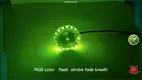 Customizable LED Motorcycle Fender Light Kit 1
