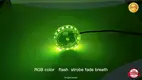 Customizable 2.5 RGB LED Fender Light Pod Kit 1