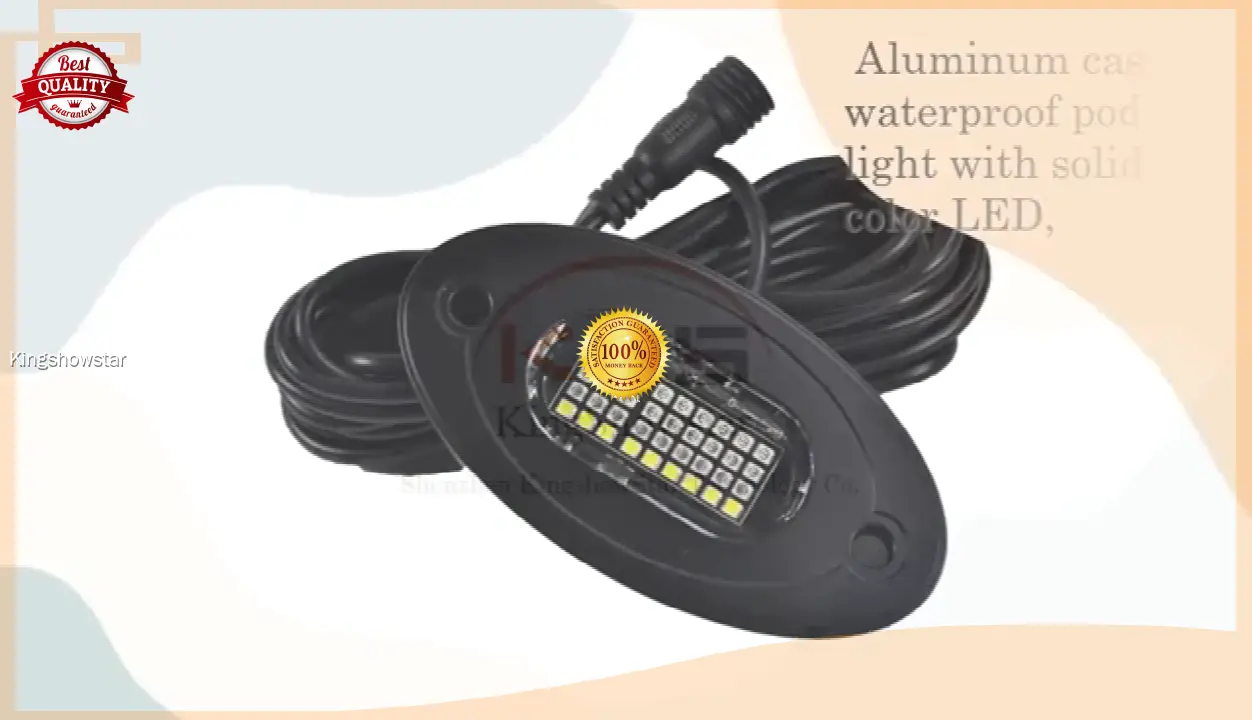 RGBW Rock Light Pods Kit - Best for Trucks 1
