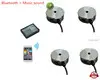High-quality 4pcs Million Color LED Motorcycle Rim Light Kit 1