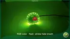 LED RGB Motorcycle Fender Light Pod - Customizable 1