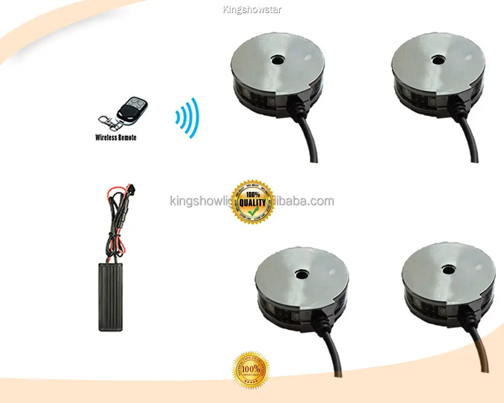 Motorcycle LED Wheel Light Kit - Superior Efficiency & RGB Colors 1
