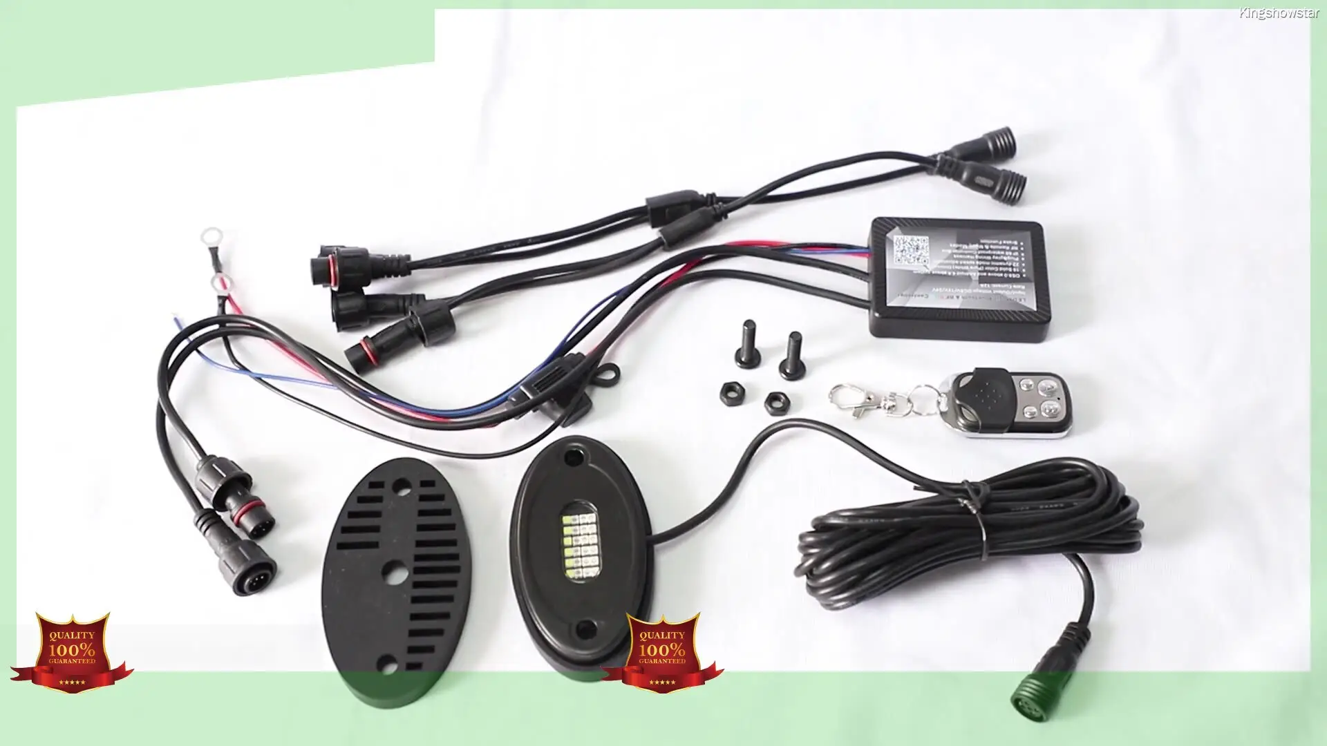 White LED Rock Lights for Off-Road ATV Truck Boat 1
