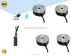 Custom RGB LED Motorcycle Wheel Light Kit 1