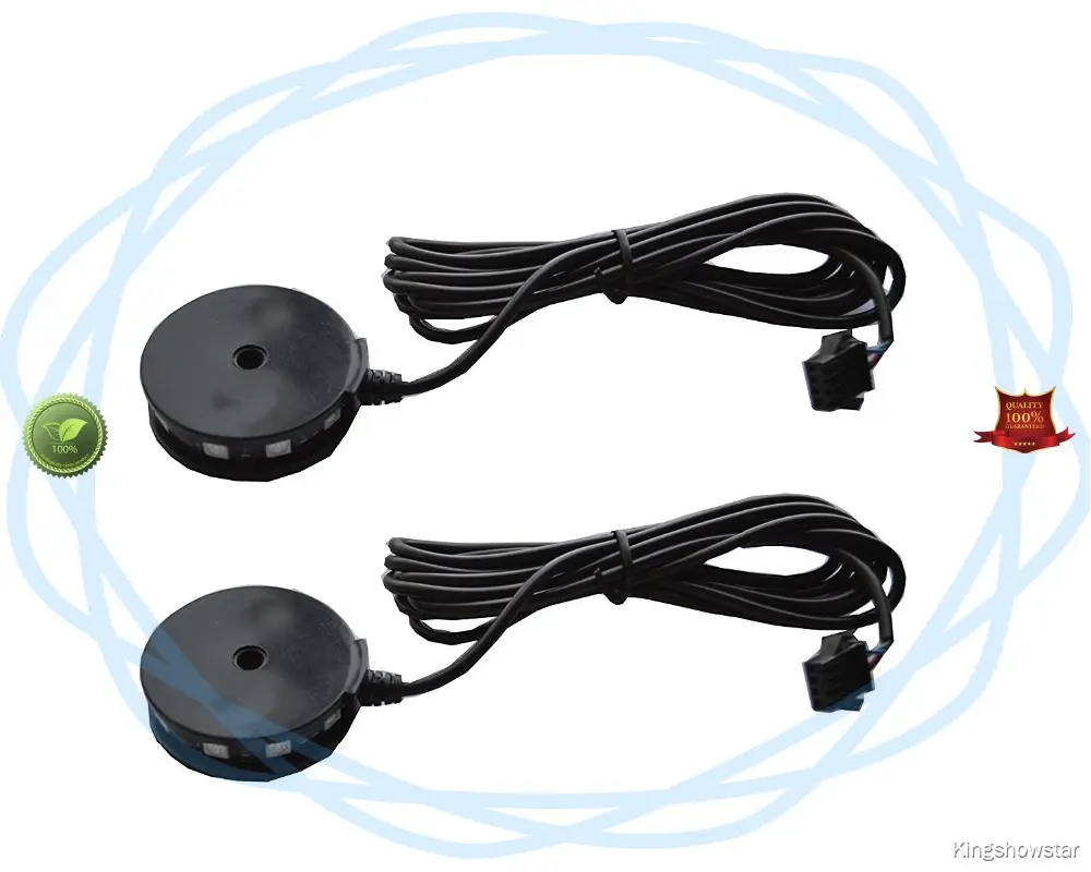 2pc LED Motorcycle Wheel Light Kit - RGB Glow Pod for Motorcycle, ATV, Car 1