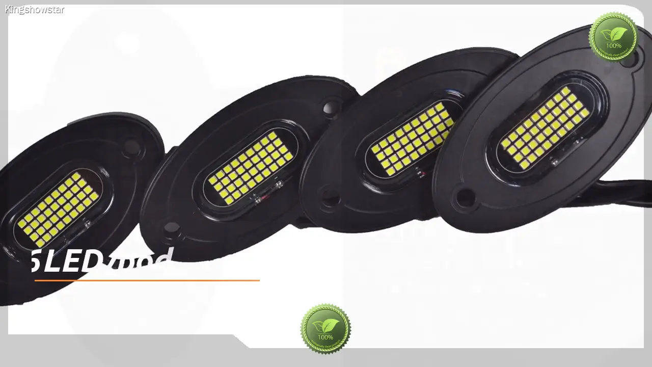 LED Rock Lights White 4PCS - Truck LED Rock Lights 1