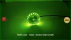 Customizable 2.5 LED RGB Fender Light Pod for Motorcycles by Kingshowstar 1