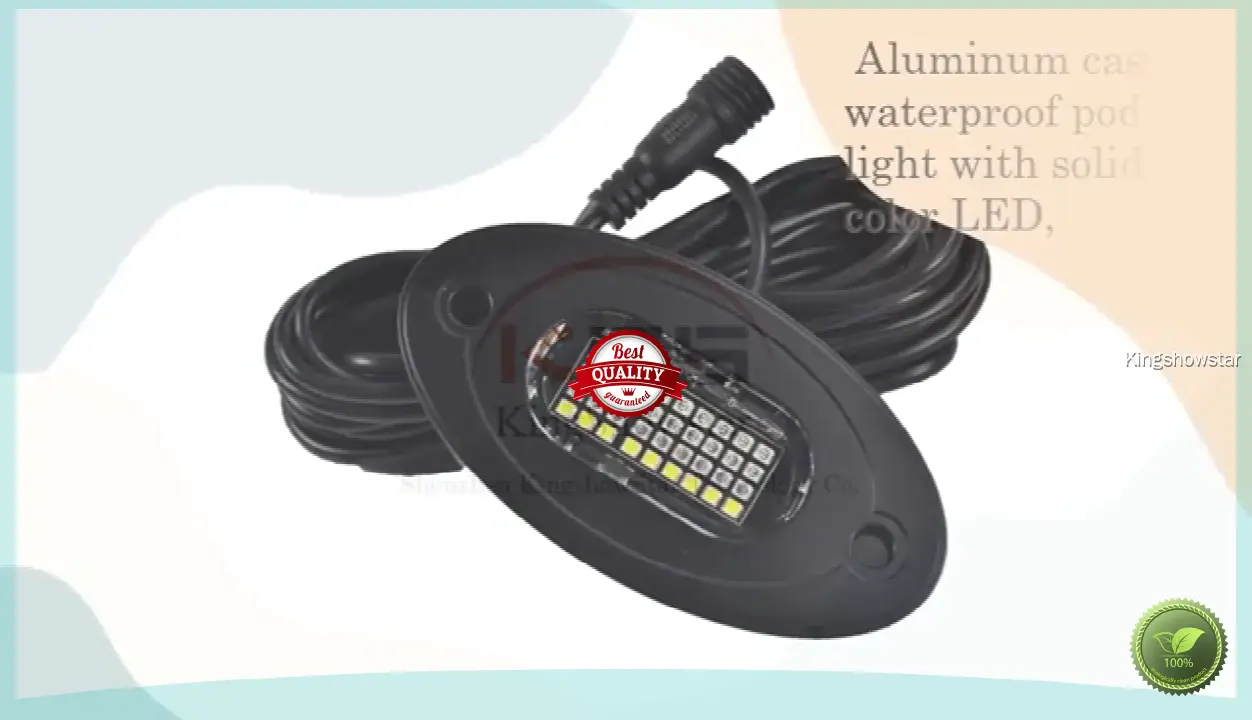 RGBW 4pcs 8pods LED Rock Light Kit - Best ATV Underglow 1