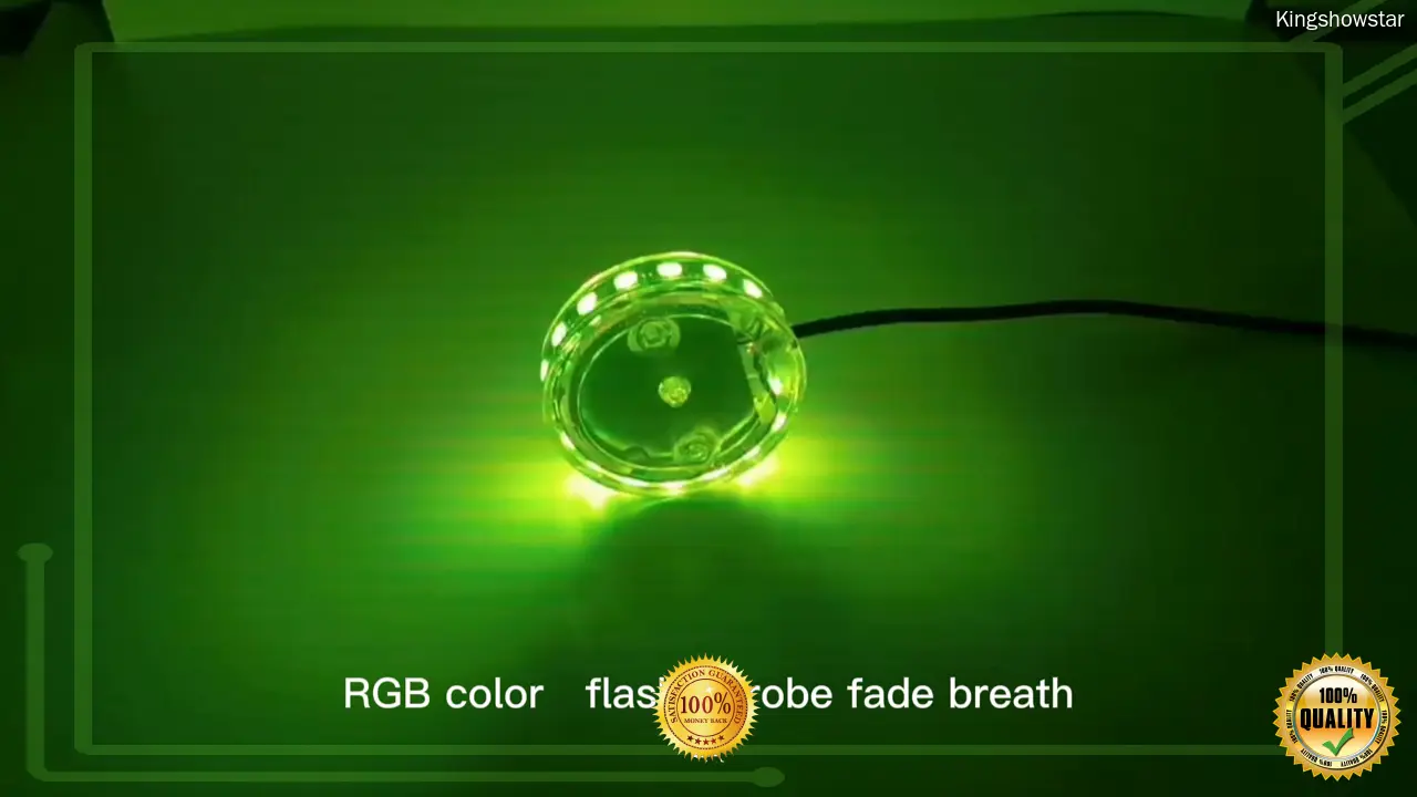 Customizable Quality 2.5 LED RGB Wheel Lights for Motorcycles 1