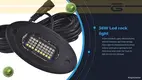New The Max 36LED 12V RGBW Waterproof LED Rock Light 1