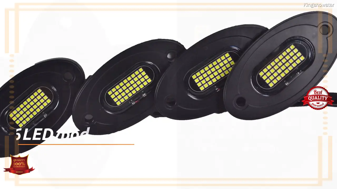 LED Rock Lights White 4PCS - Best Offroad Lighting 1