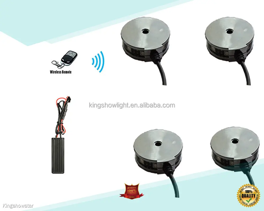 LED Rim Lights for Motorcycle - Quality Guaranteed & Remote Controlled 1