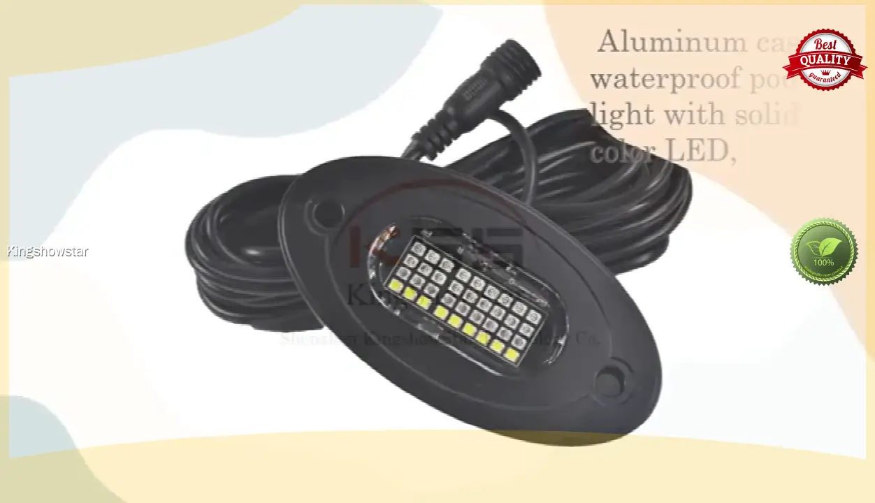 RGBW 8-Pod LED Rock Light Kit - Bluetooth Control, 12V 9W - Auto Offroad Lighting 1