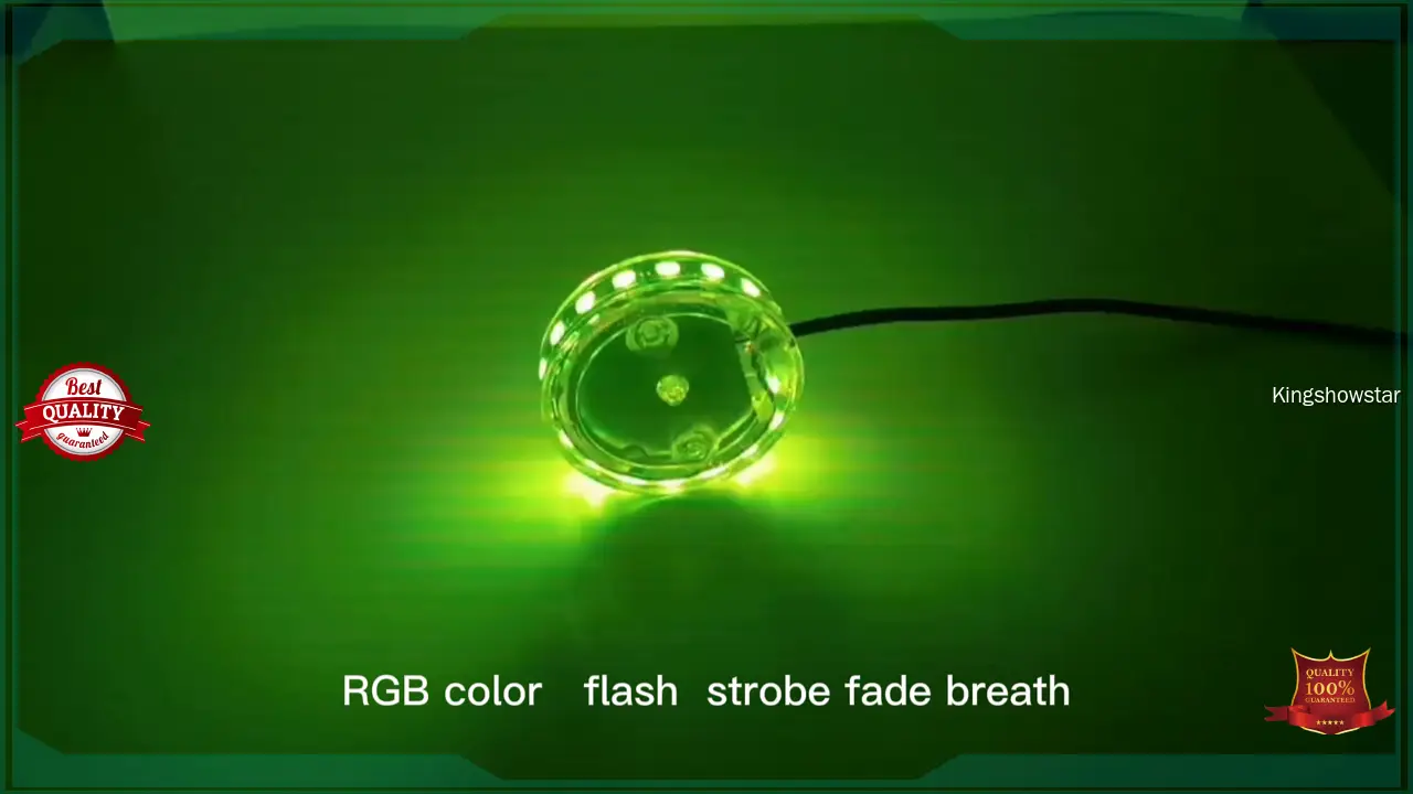 Customizable RGB Motorcycle Wheel LED Kit by Kingshowstar 1