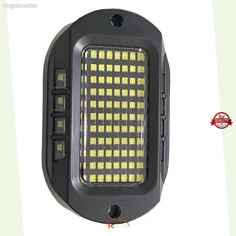 Kingshowstar White Rock Underbody Light Kit - Waterproof 3030LED, 104pcs, DC12V, 9100LM 1