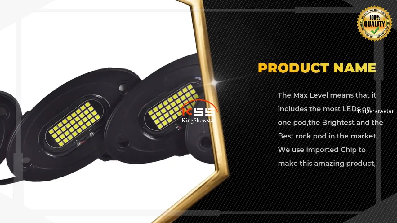 2021 LED Rock Lights - 12 Pods Pure White Underbody Neon for Off-Road Vehicles 1