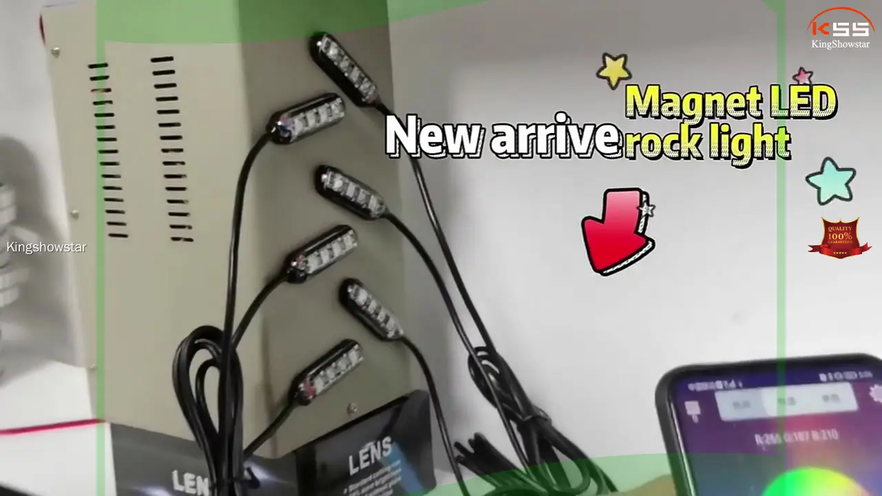 Super Bright White Magnet LED Rock Lights - Best for Trucks 1