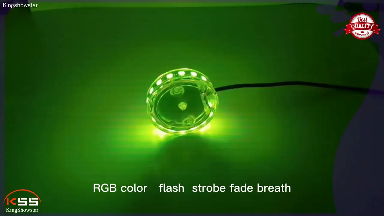 Customizable LED RGB Fender Light Pod - Motorcycle Rim LED Light Kit 1