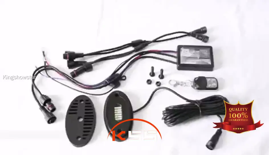 RGBW 12V LED Rock Lights - Waterproof & Multi-functional 1
