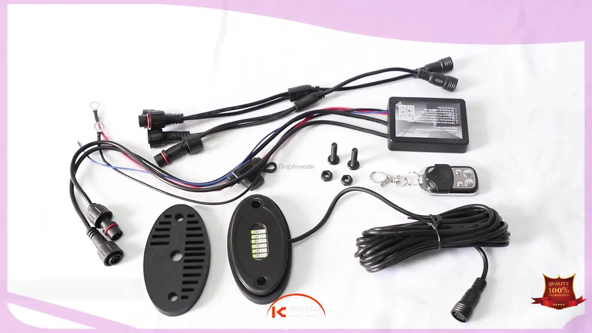RGBW LED Rock Lights for Car Trucks - High-Tech & Multi-Functional 1