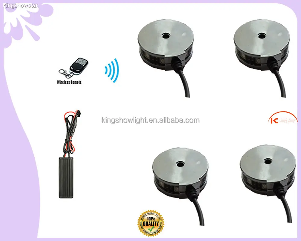 RGB LED Motorcycle Rim Light Kit 1