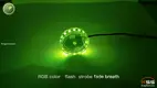 Customizable 2.5 LED RGB Motorcycle Fender Light Kit by Kingshowstar 1