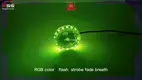 Customizable 2.5 LED RGB Fender Light Pod - Kingshowstar 1