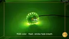 Customizable 2.5 RGB Motorcycle Wheel Lights by Kingshowstar 1