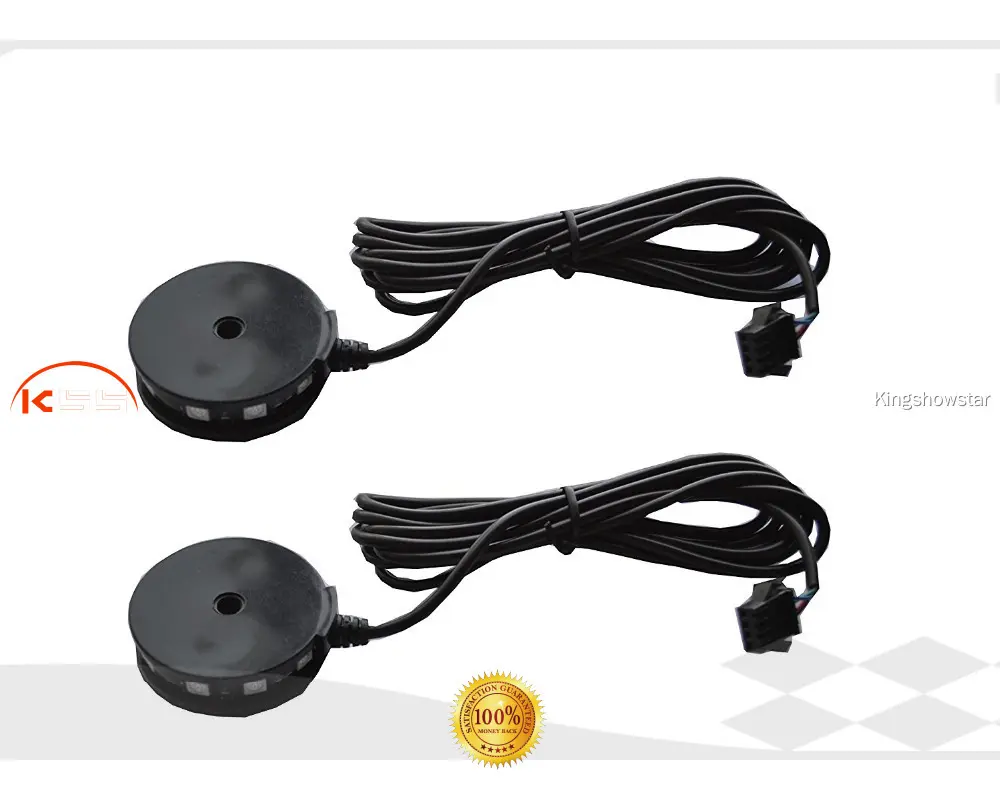 2pc LED Motorcycle Wheel Light Pod: Custom Glow, ATV, Car 1