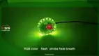 Customizable 2.5 LED RGB Motorcycle Wheel Light Kit by Kingshowstar 1