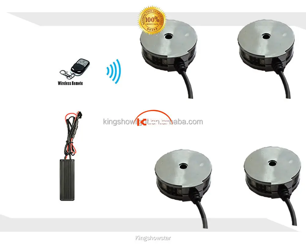 Motorcycle LED Wheel Light Kit by Kingshowstar 1