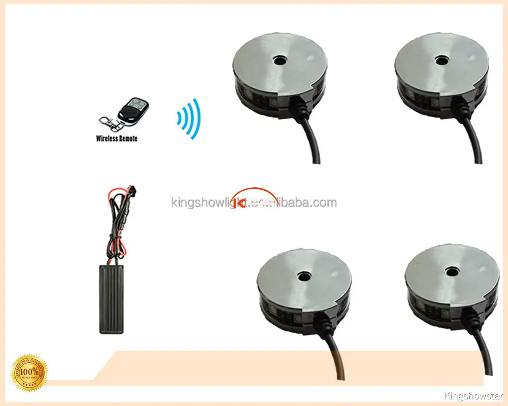 RGB LED Motorcycle Wheel Lights - High Quality, Multi-functional 1