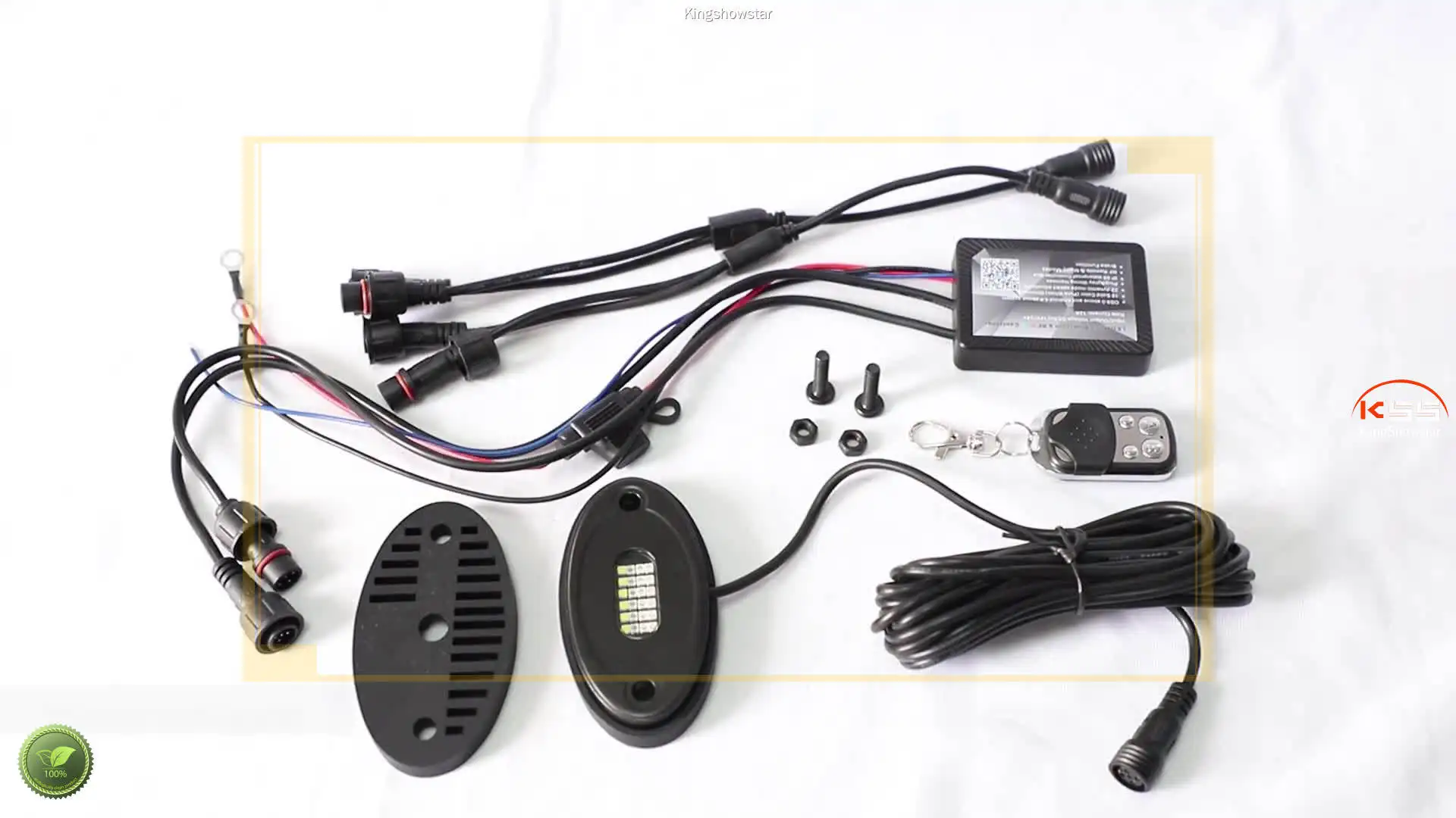Top-Level RGBW LED Rock Lights for Car Truck Off Road- High-Tech & Multi-Functional - Ideal for ATV 1