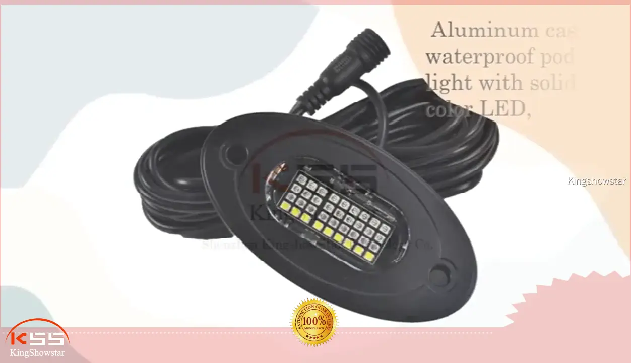 RGBW Rock Lights Kit - Multi-functional, 12V, 9W for Jeep, ATV, Offroad Truck 1